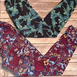 Lularoe leggings one size fits 0–12 rare pattern